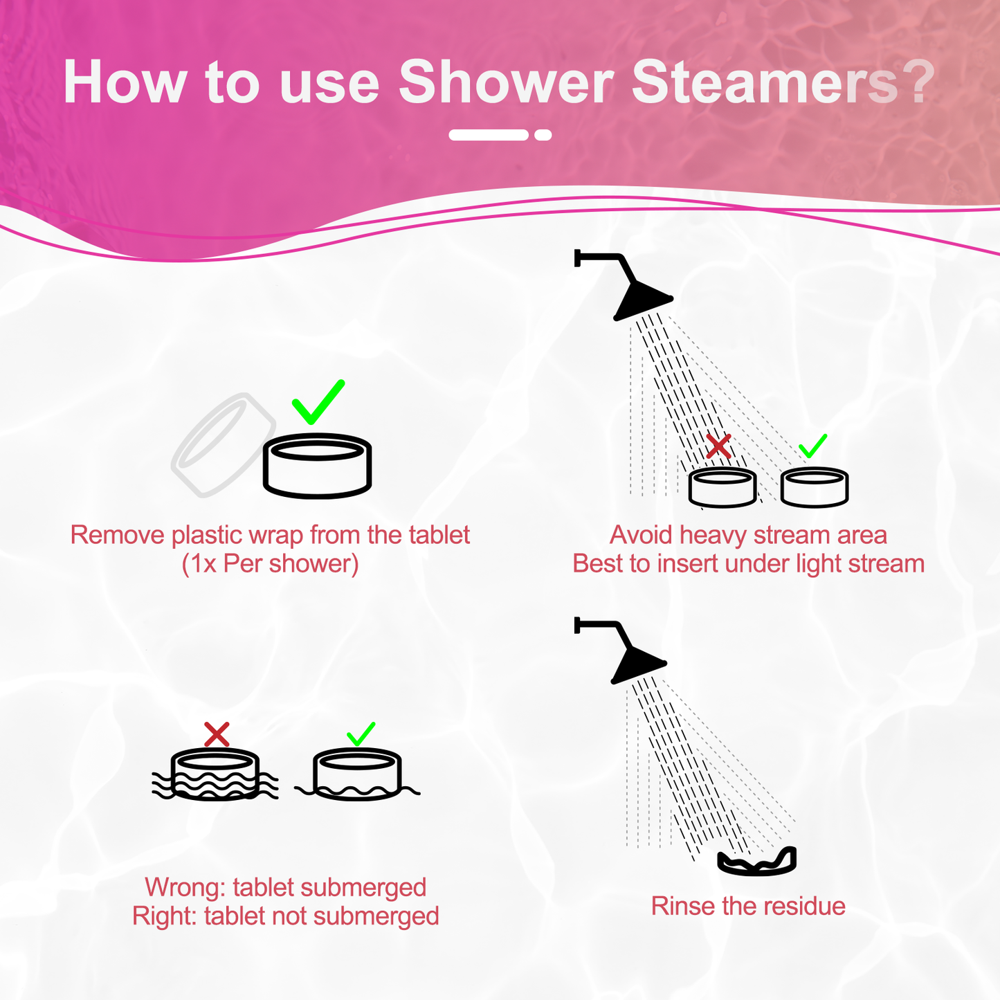 SWCandy 8 Pcs Aromatherapy Shower Steamers Gifts Set Fruit - SWCANDY