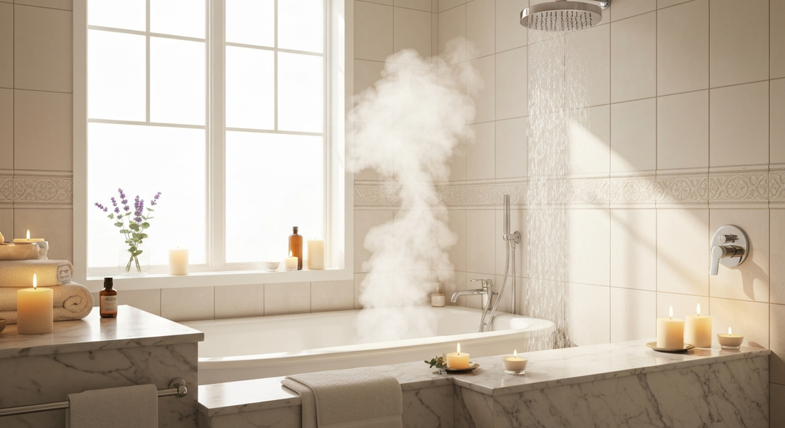 Say Goodbye to Stress: Practical Self Care Tips at Home Using Natural Aromatherapy and Calming Shower Rituals