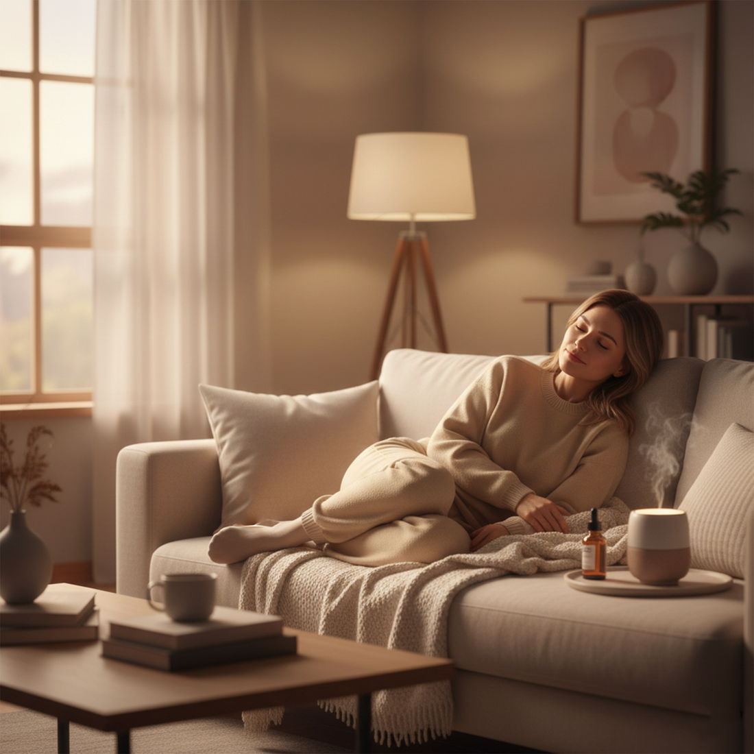 How to Relax After a Long Day (Simple Stress Relief Routine at Home)