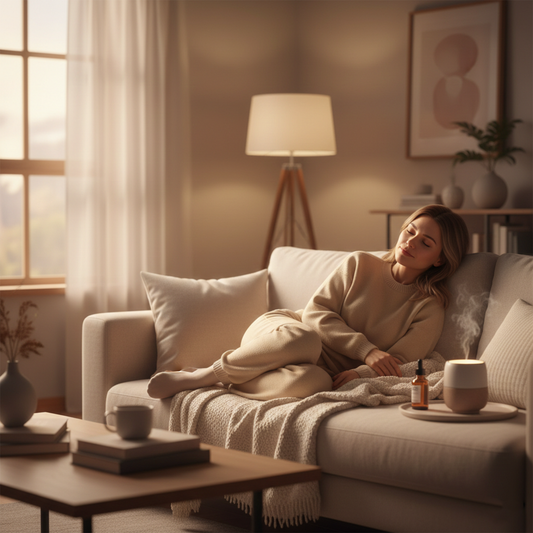 How to Relax After a Long Day (Simple Stress Relief Routine at Home)