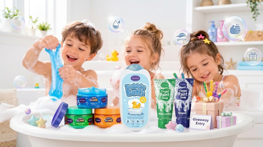 SWCANDY Weekly Giveaway: Win Fun Bath-Time Favorites! 🛁🎁
