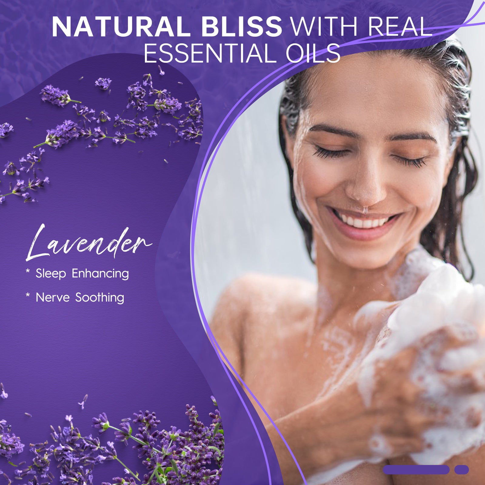SWCandy Aromatherapy Shower Steamers Gifts Lavender 8 Pcs