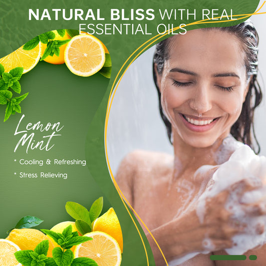 SWCandy Aromatherapy Shower Steamers Gifts Lemon Mint 8 Pcs