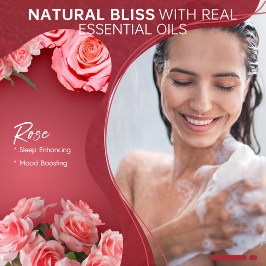 SWCandy Aromatherapy Shower Steamers Gifts Rose 8 Pcs