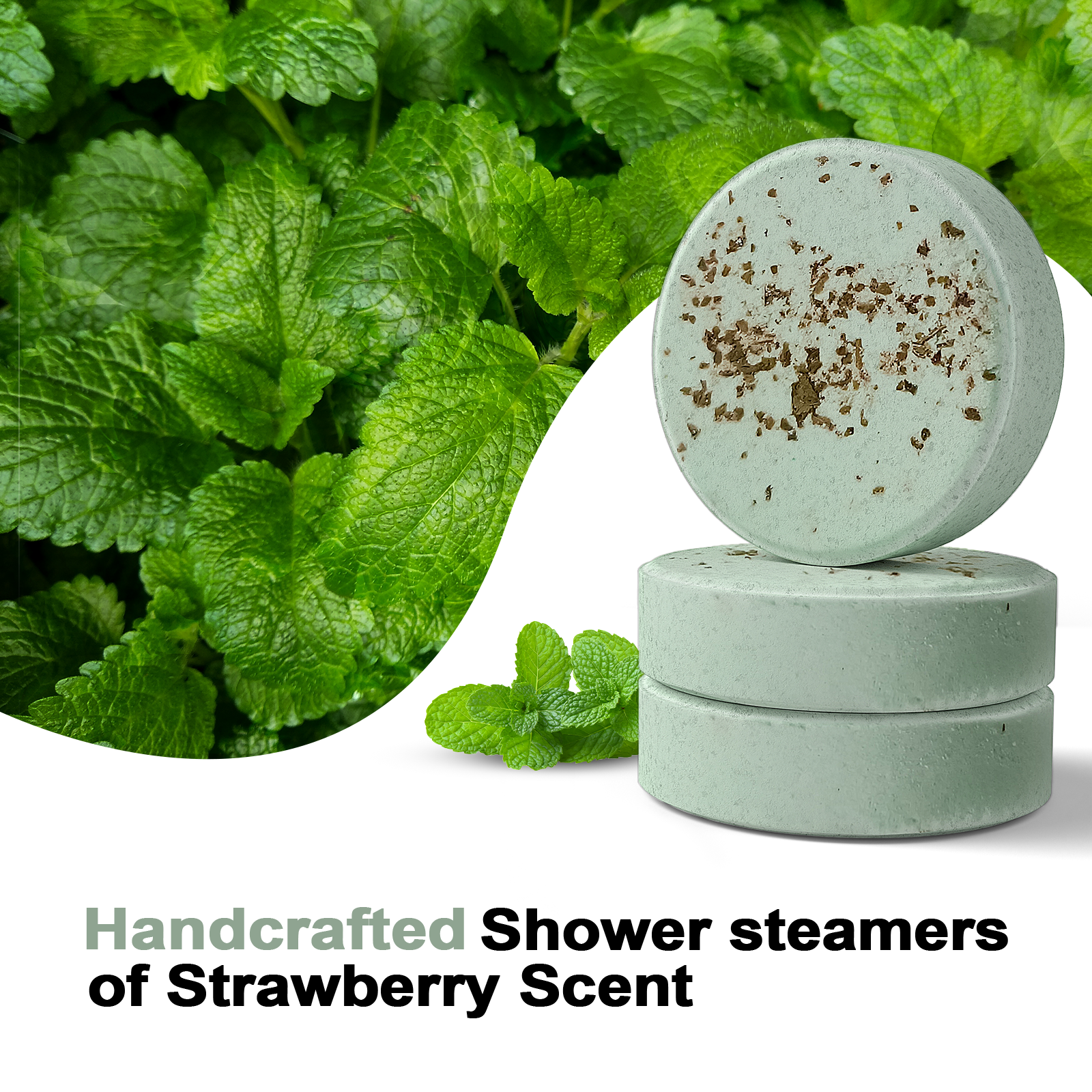 SWCandy Aromatherapy Shower Steamers Gifts Mint 8 Pcs
