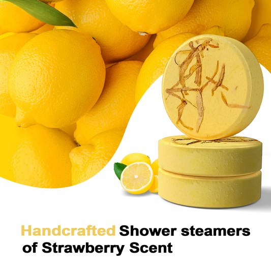 SWCandy Aromatherapy Shower Steamers Gifts Lemon 8 Pcs