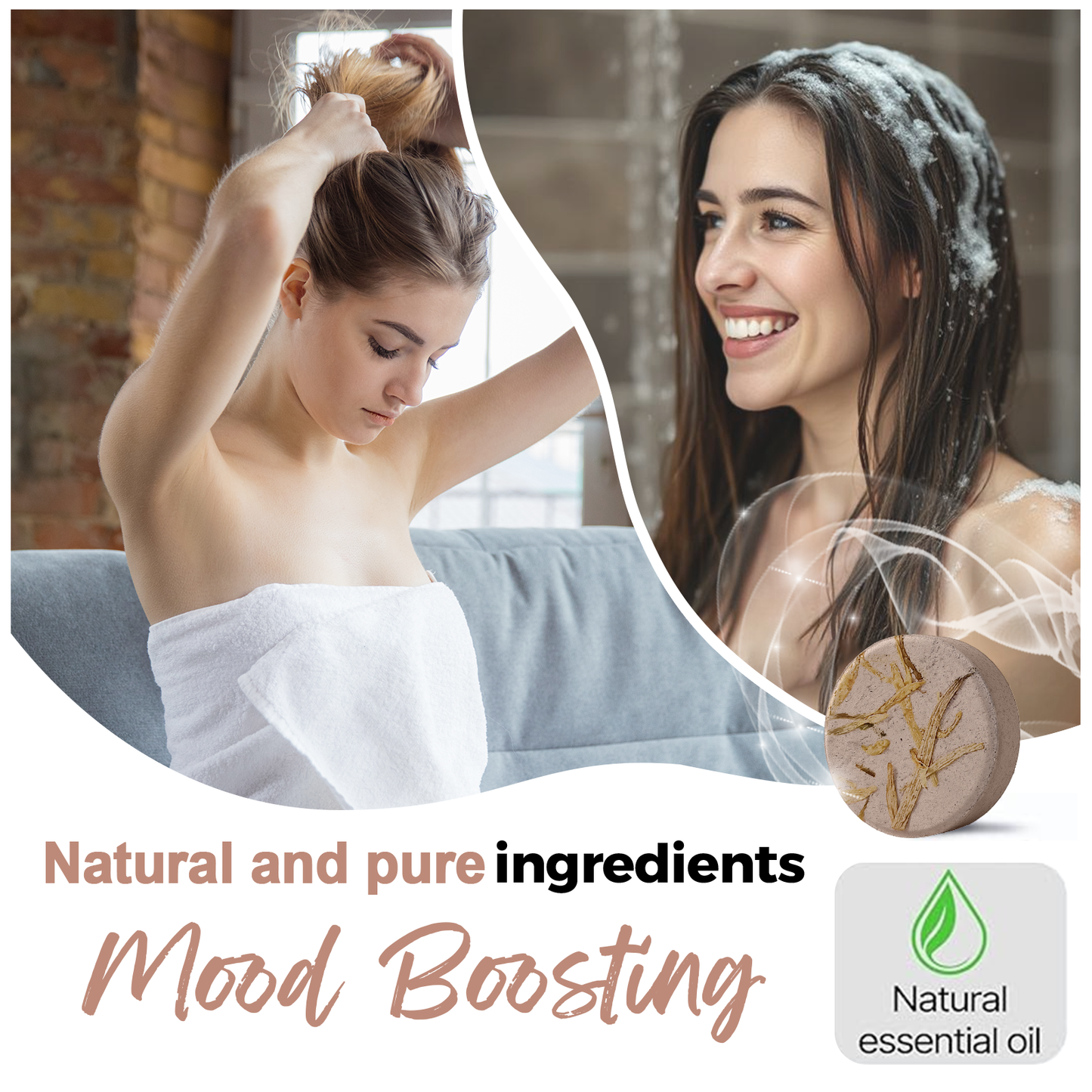 SWCandy Aromatherapy Shower Steamers Gifts Sandalwood 8 Pcs - SWCANDY