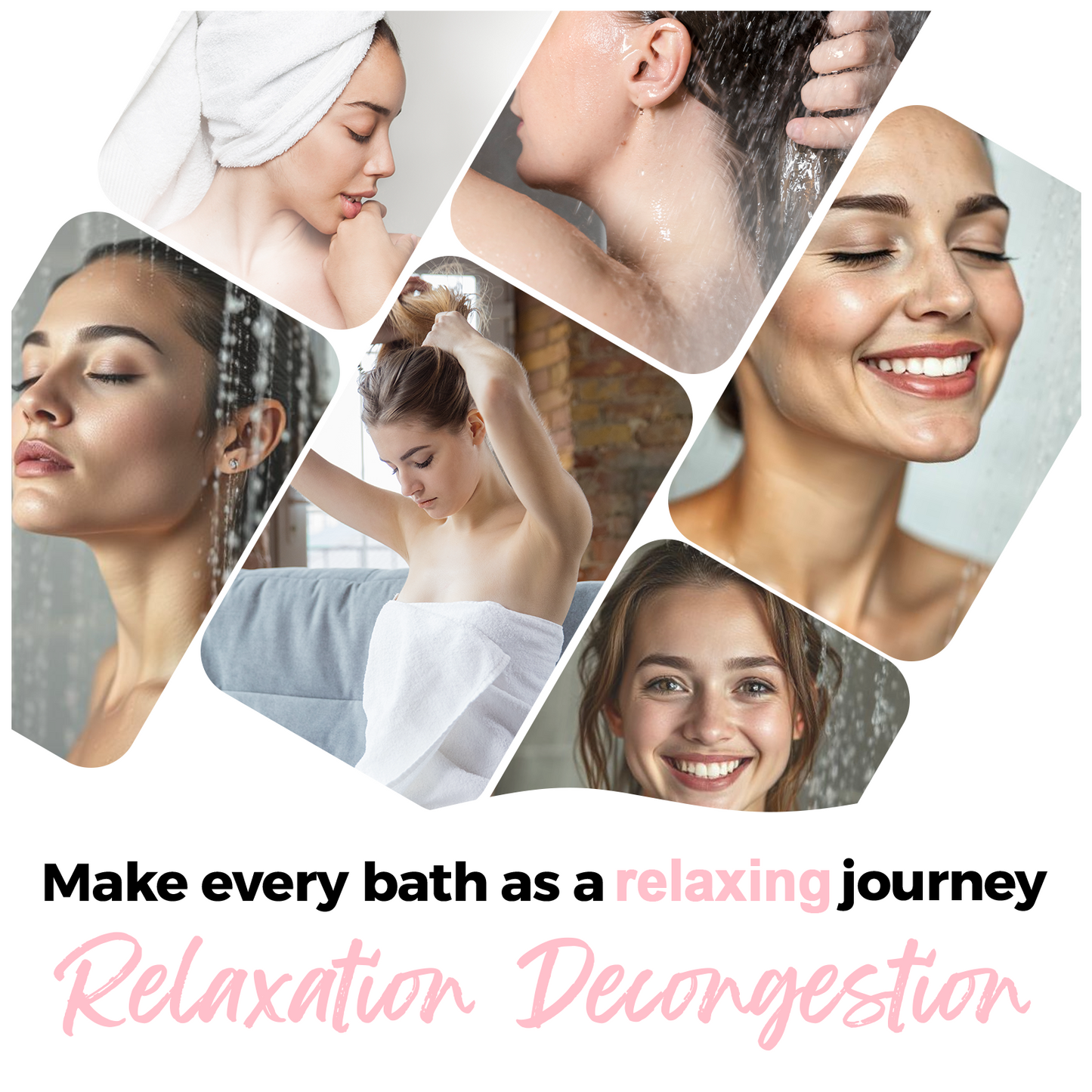 SWCandy Aromatherapy Shower Steamers Gifts Strawberry 8 Pcs