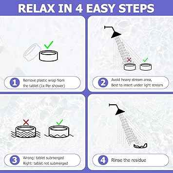 SWCANDY Aromatherapy Shower Steamers – 18 Pcs Lavender Essential Oil Pouch for Stress Relief and Spa at Home