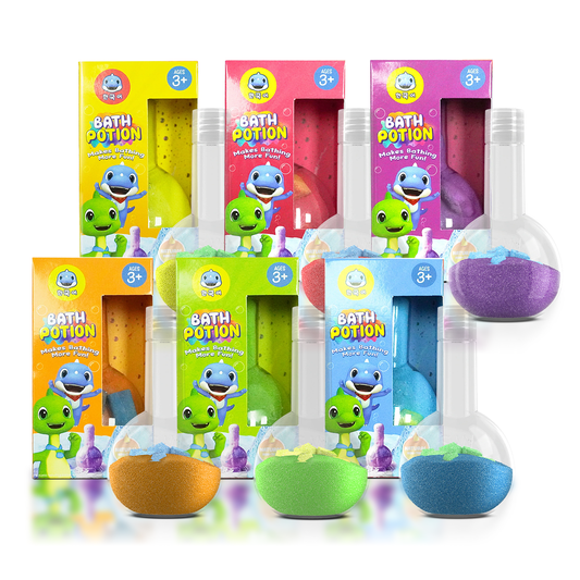 SWCandy Kids Bath Bombs Potions 6 Pack Bubble Bath Toys for Kids