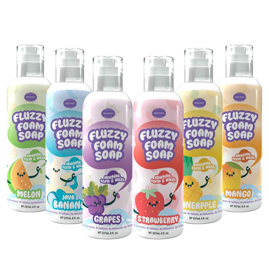 SWCANDY Fluzzy Foam Soap 237 mL Set of 6
