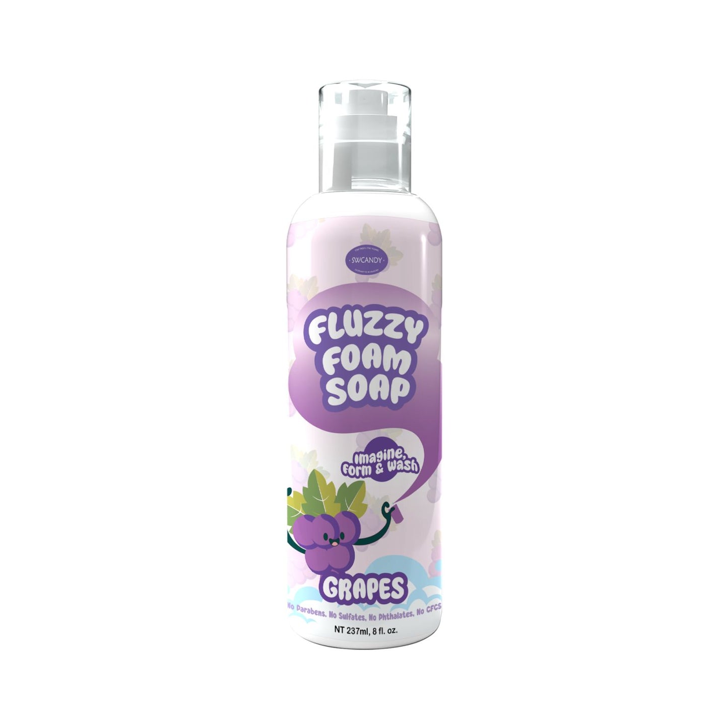 SWCANDY Fluzzy Foam Soap Set of 6
