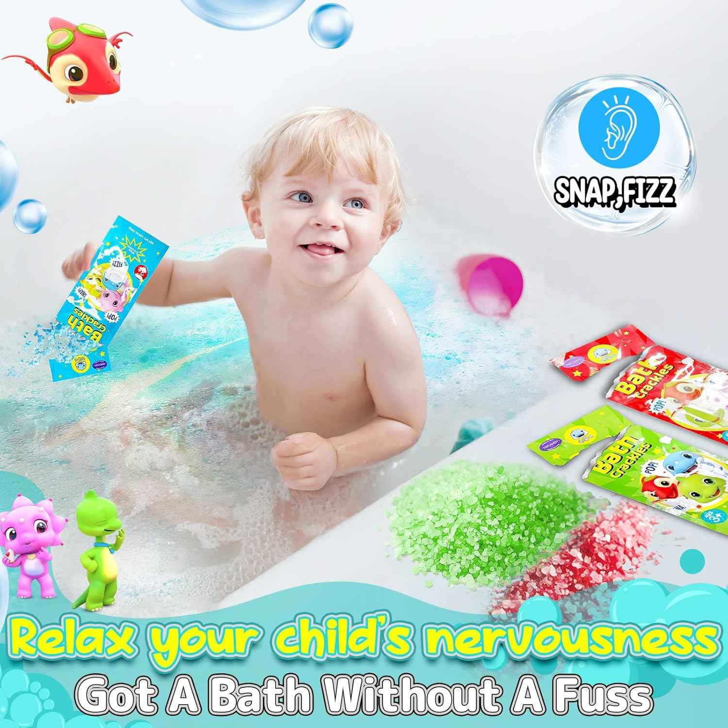 Popping Bath Crackles set of 12