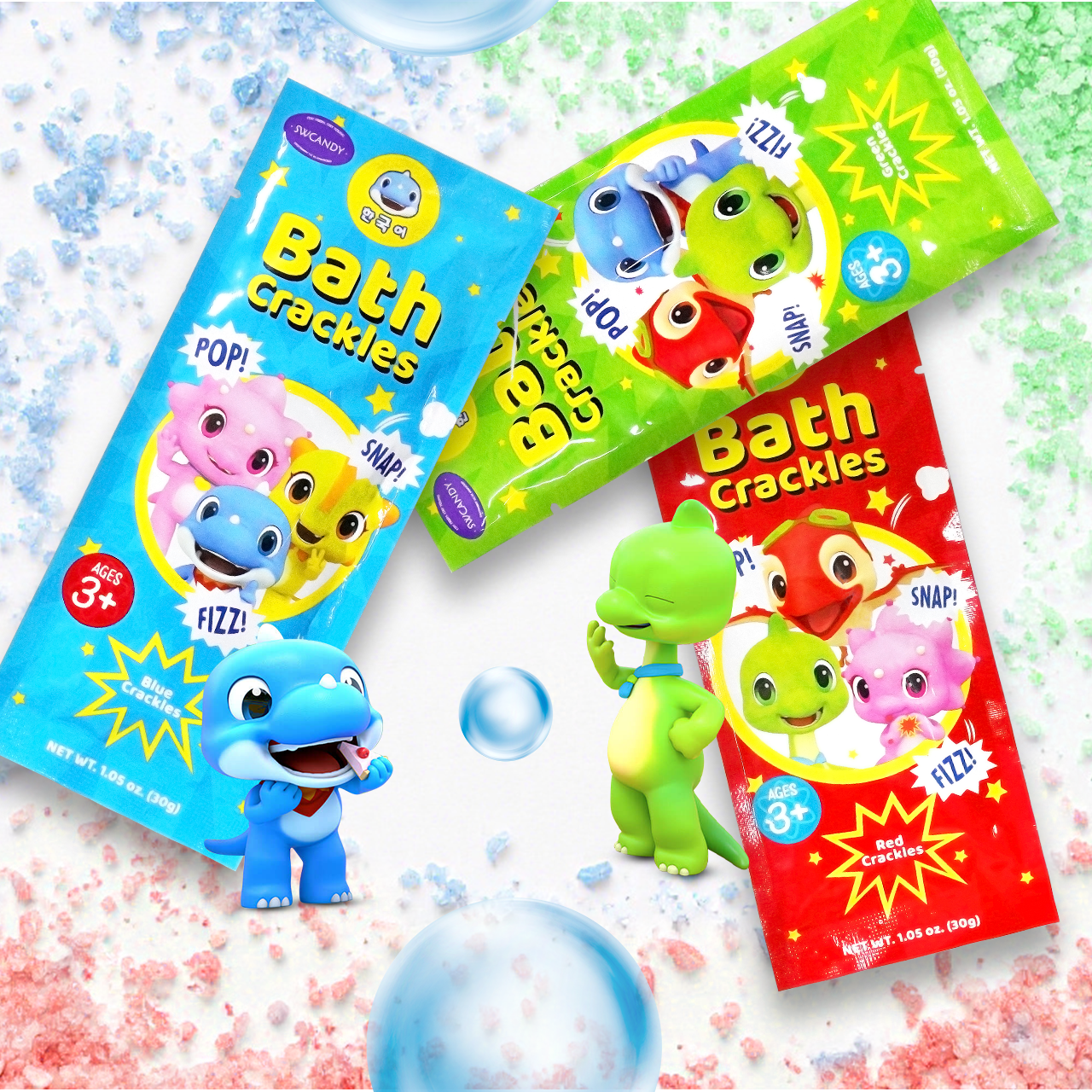 Popping Bath Crackles set of 12