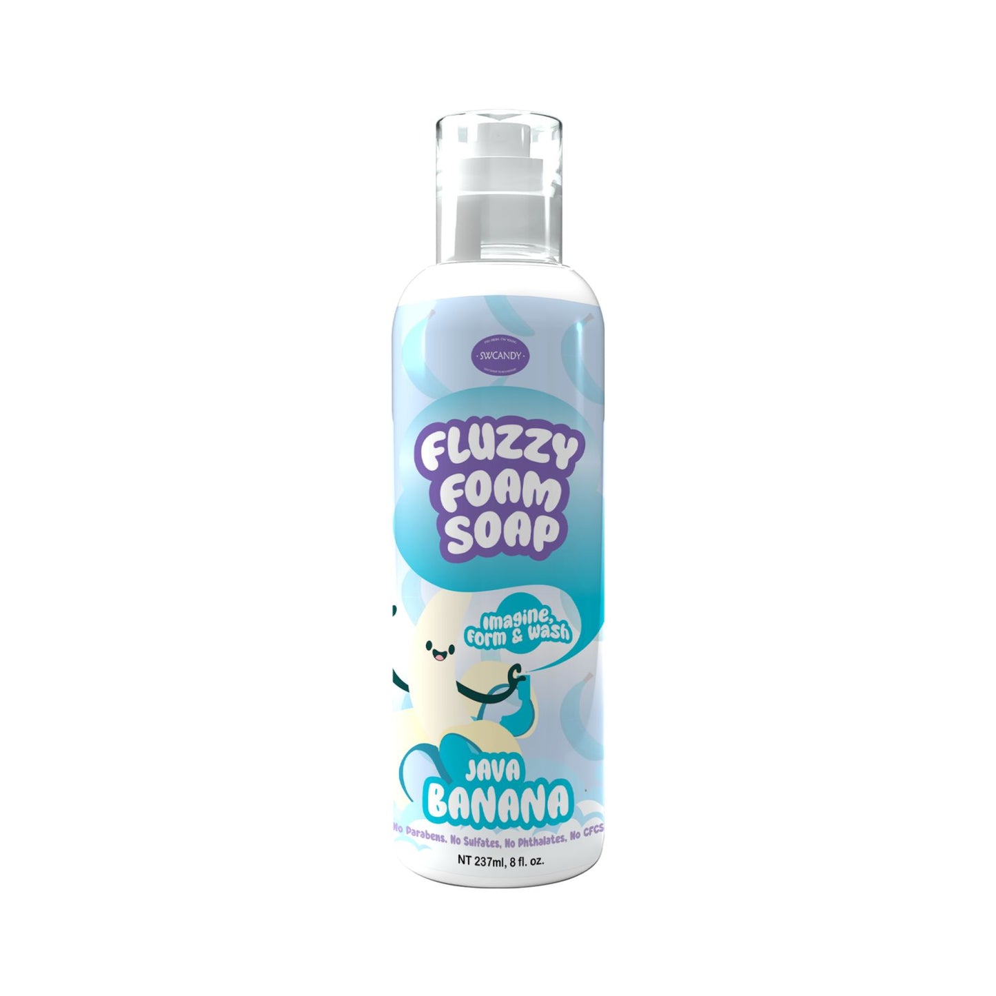 SWCANDY Fluzzy Foam Soap Set of 6